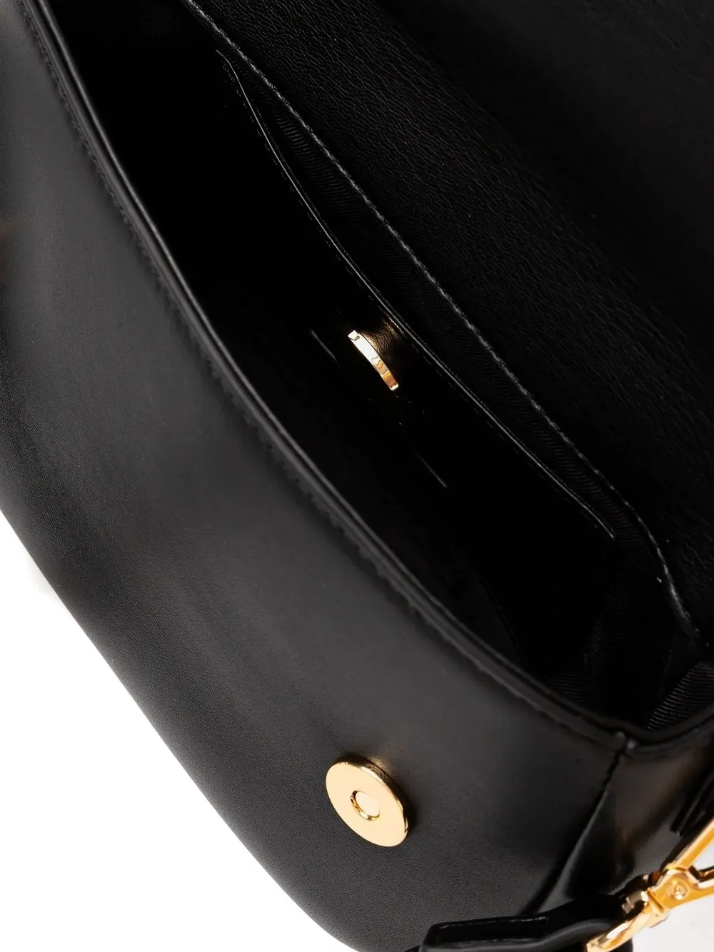 Love Moschino Mini Top-handle Logo Cross-body Bag In Black