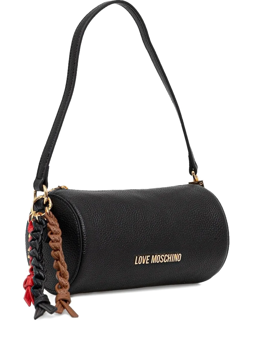 Love Moschino cylindrical shoulder bag | Black | Image 1