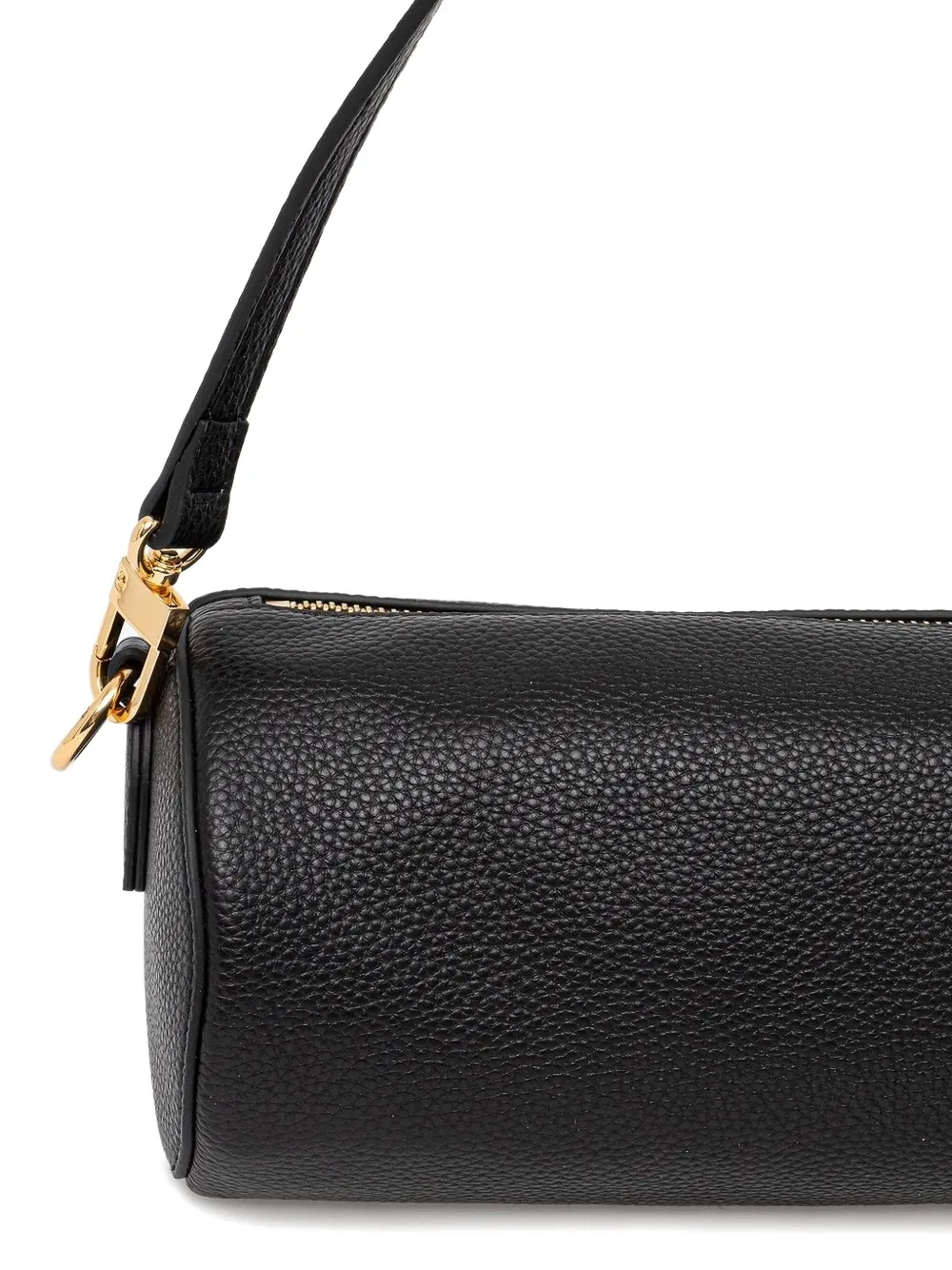 Love Moschino Cylindrical Shoulder Bag In Black