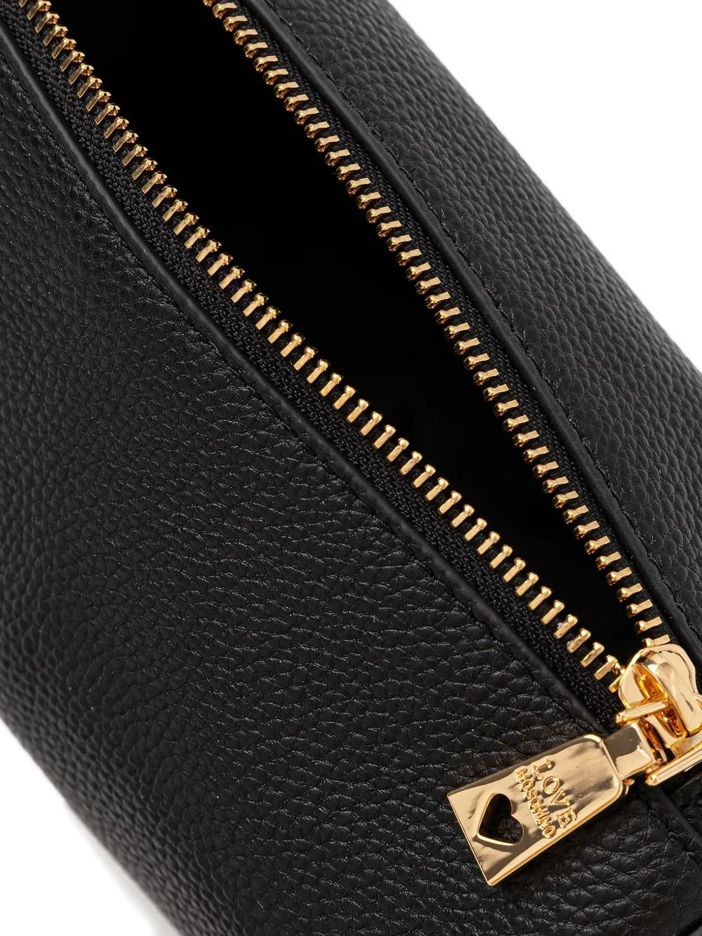 Love Moschino Cylindrical Shoulder Bag In Black