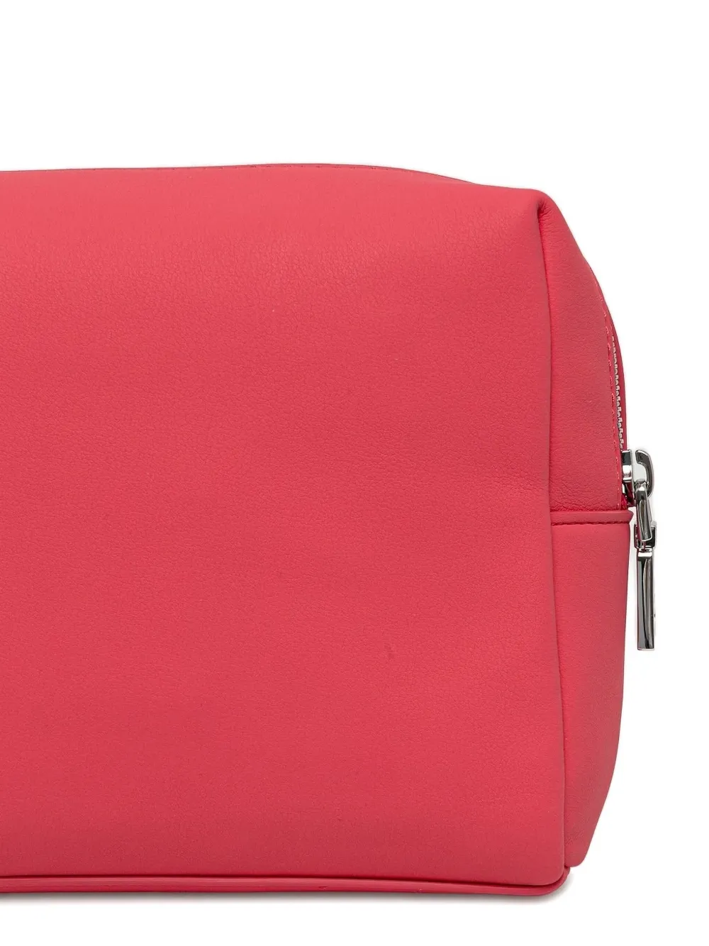 Love Moschino Make-up tas met logoplakkaat Roze