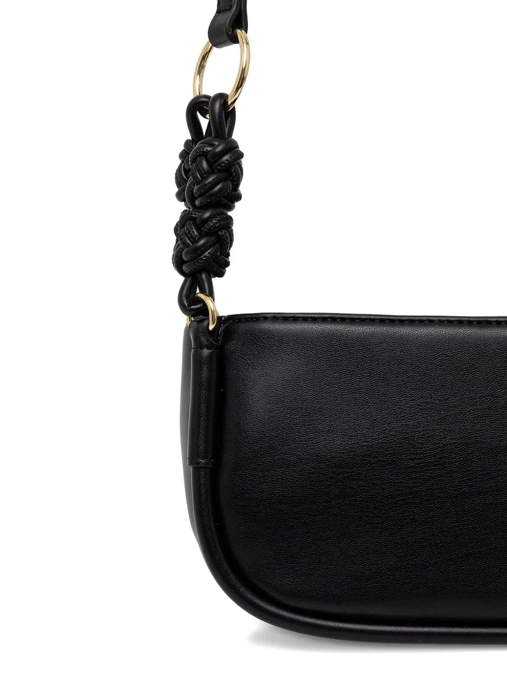 Love Moschino Knotted-detailing Crossbody Bag In Black