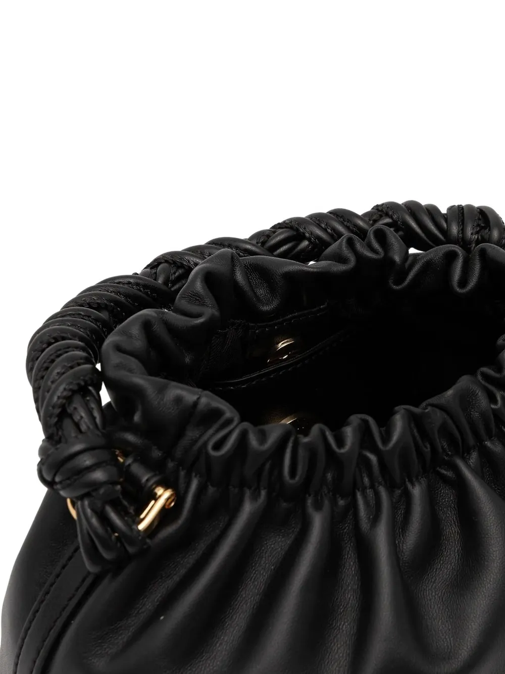 Love Moschino Twisted-handle Tote Bag In Black