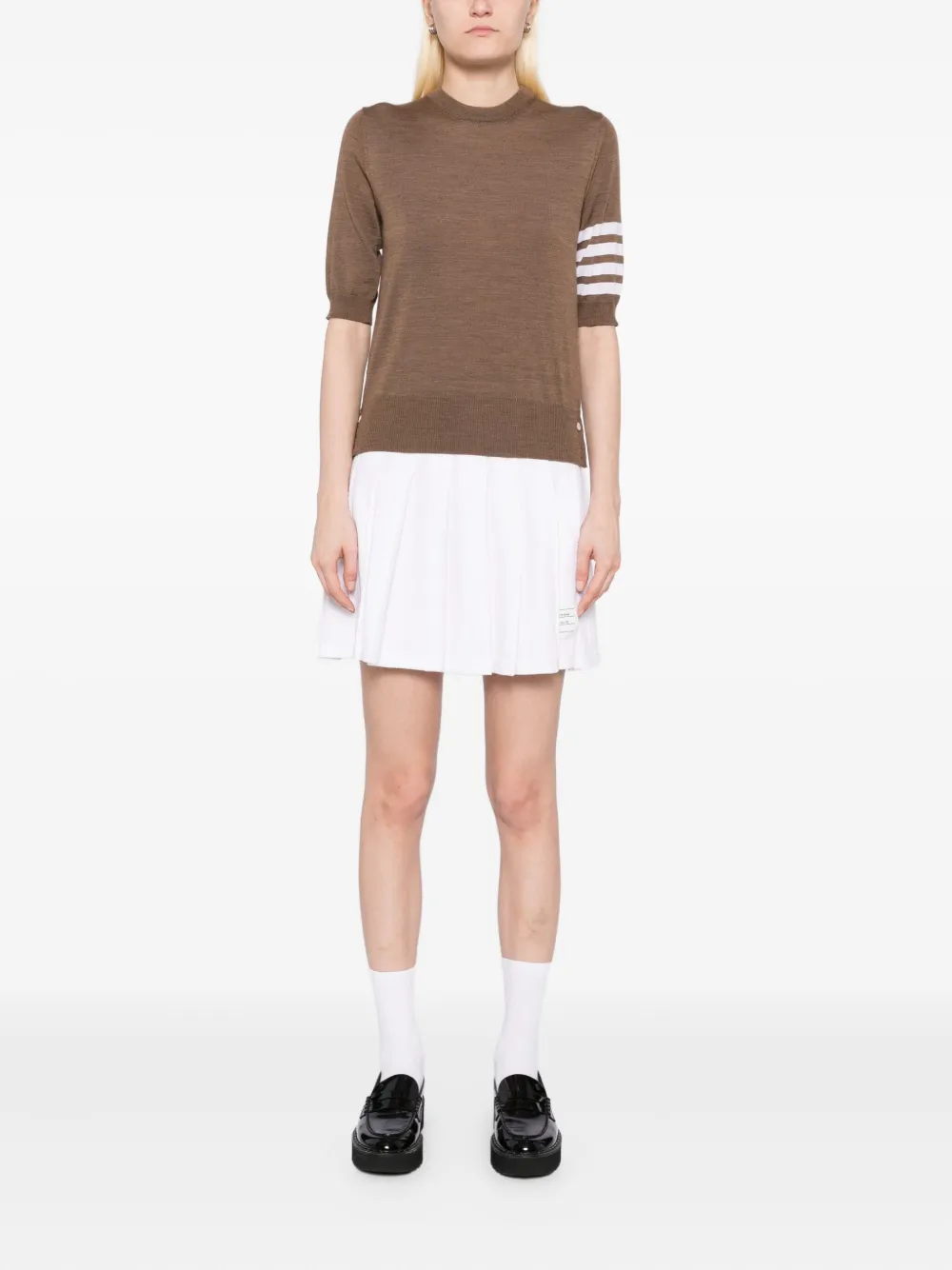 Thom Browne Jersey trui Bruin