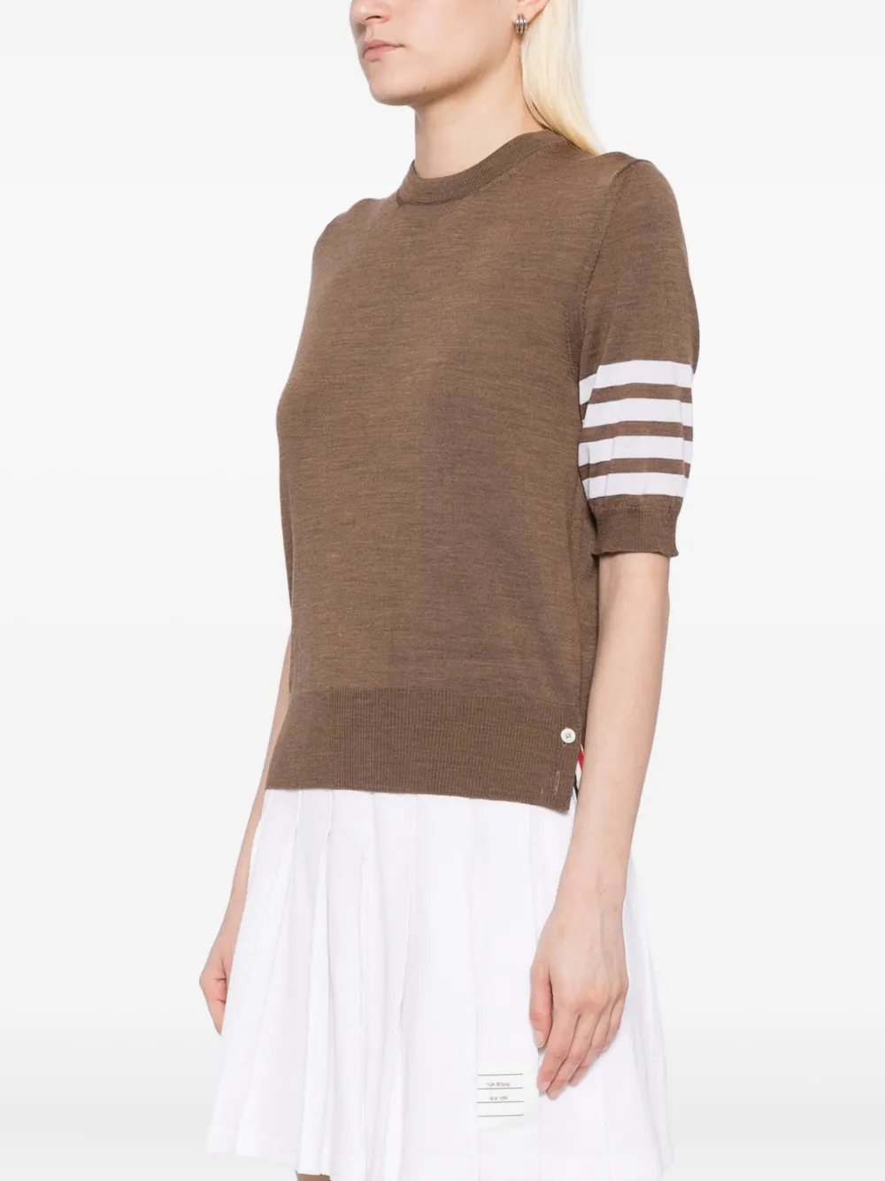 Thom Browne Jersey trui Bruin