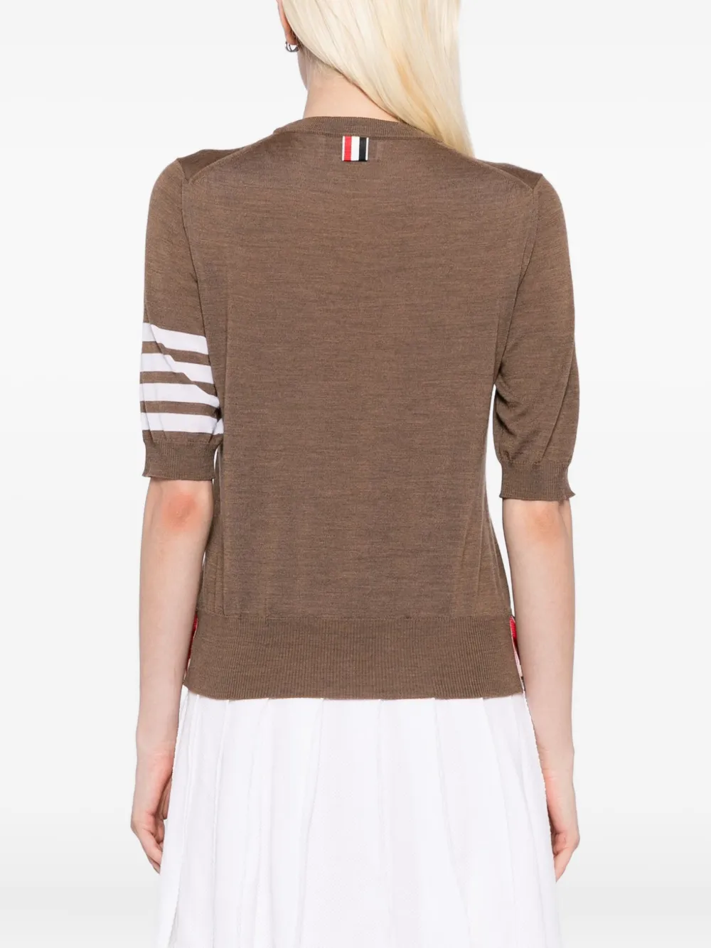Thom Browne Jersey trui Bruin