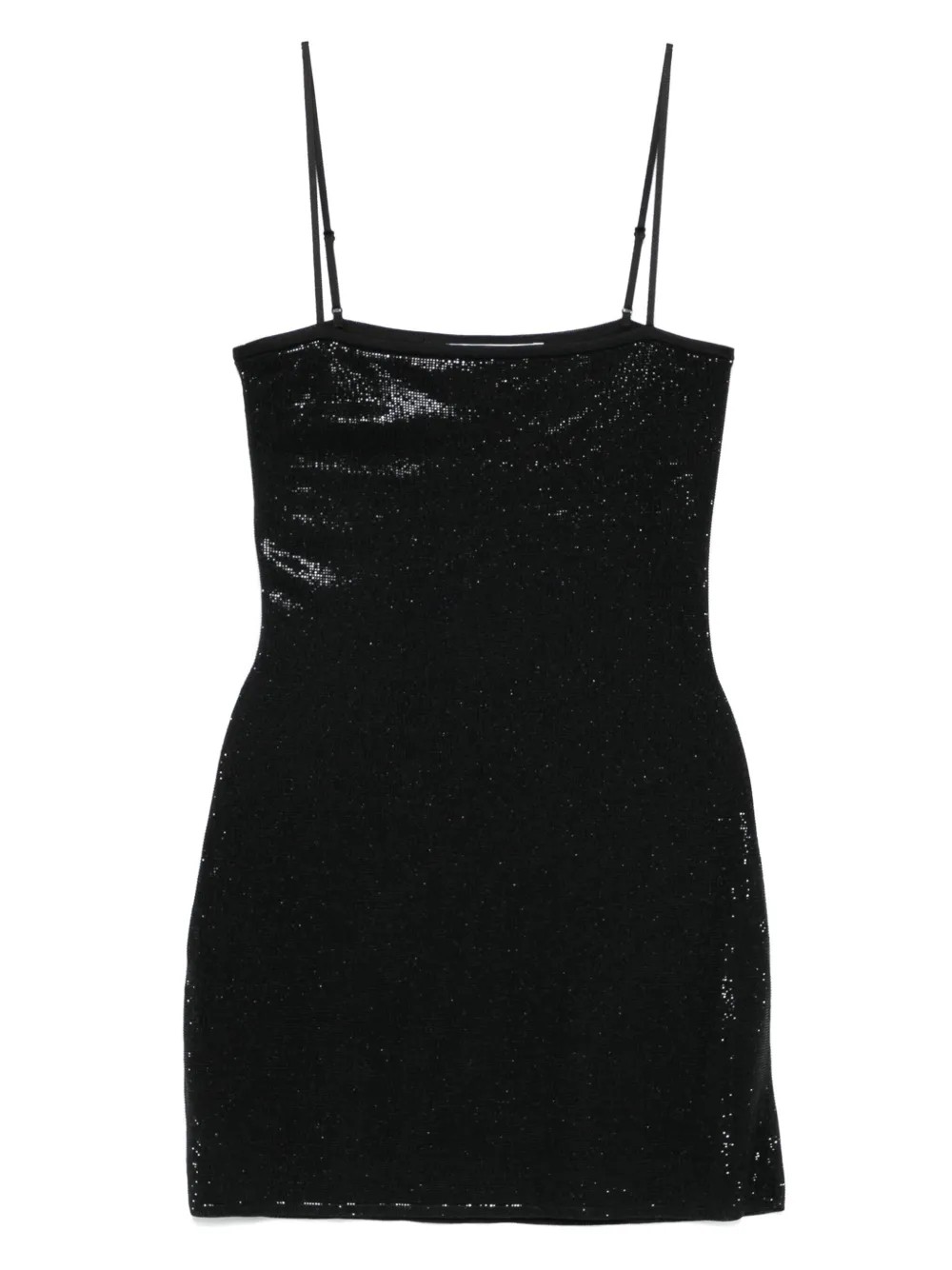 crystal-embellished mini dress