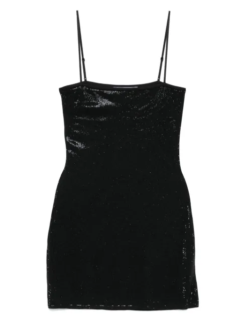 Alexander Wang crystal-embellished mini dress