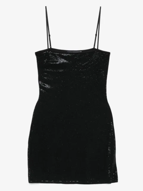 Alexander Wang crystal-embellished mini dress