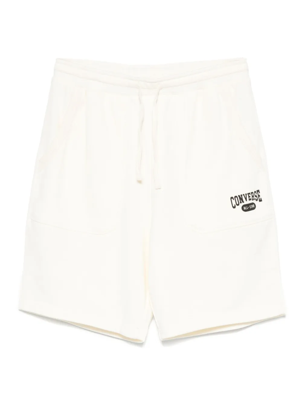 Converse logo-print track shorts | Neutrals | Image 1
