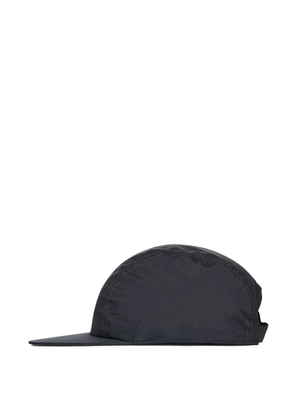 Herno Contrast-stitching Cap In Black