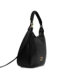 TWINSET braided-handle shoulder bag - Black
