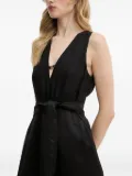 TWINSET V-neck belted jumpsuit - Black