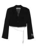 Alexander Wang cropped jacket - Black