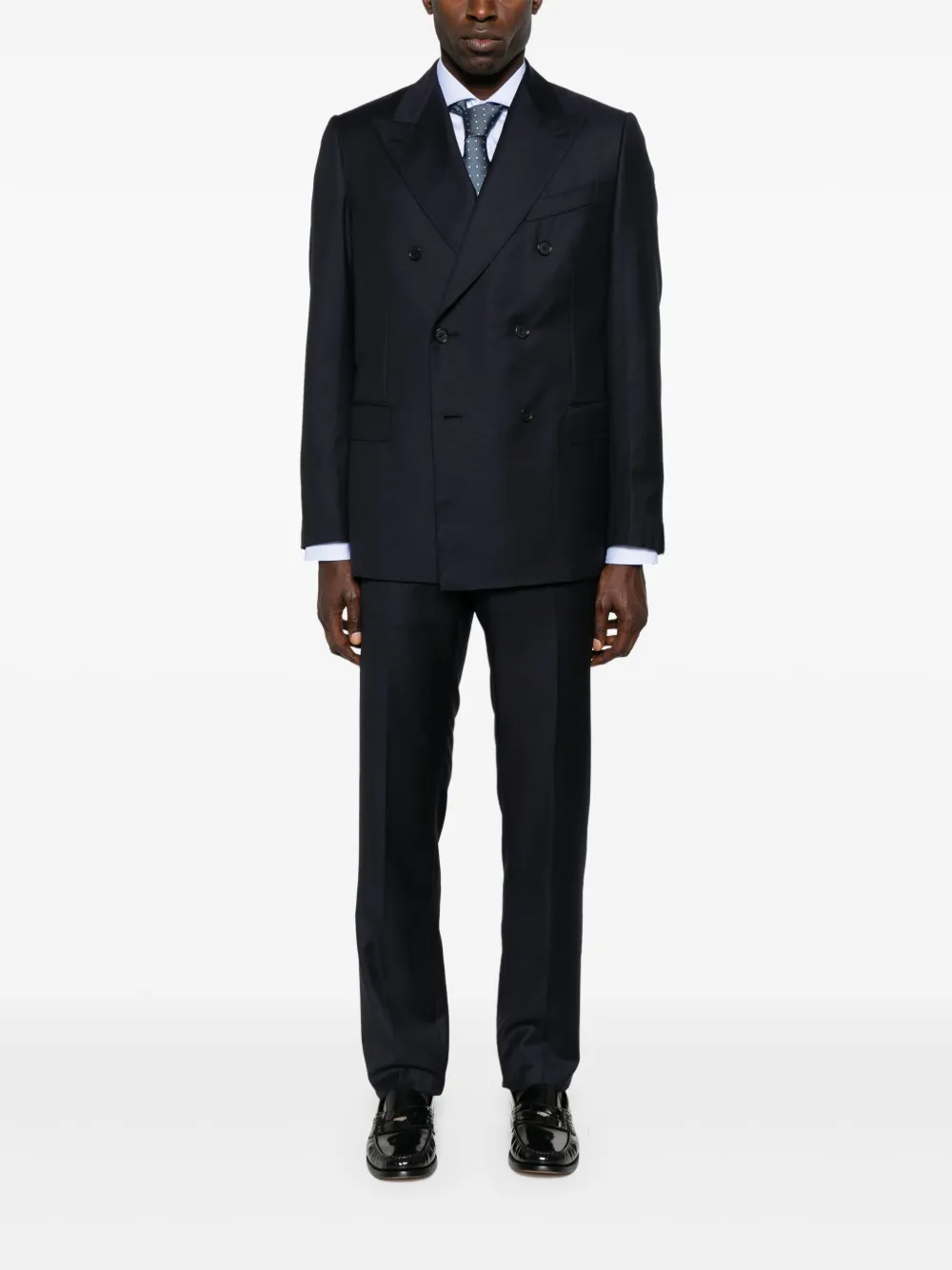 Caruso double-breasted wool suit | Double  Breasted Suits | Image 2