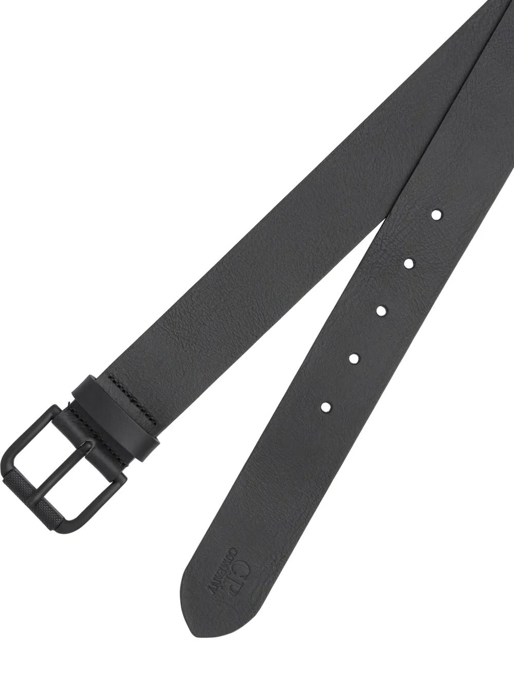 C.P. Company leather belt - Zwart