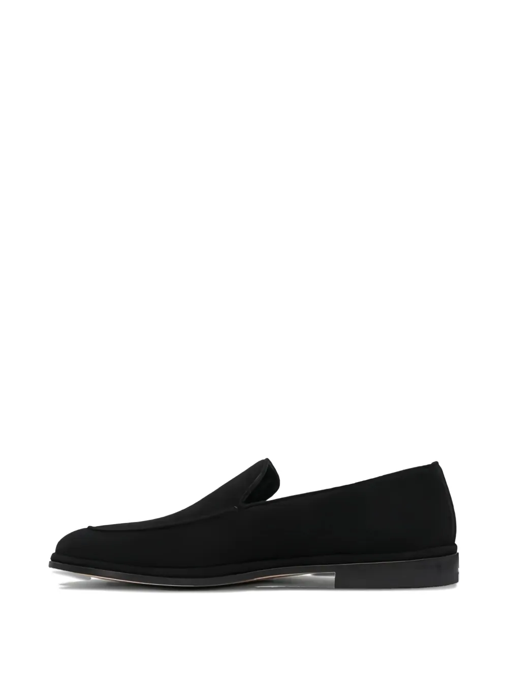 sturlini firenze leather loafers Black