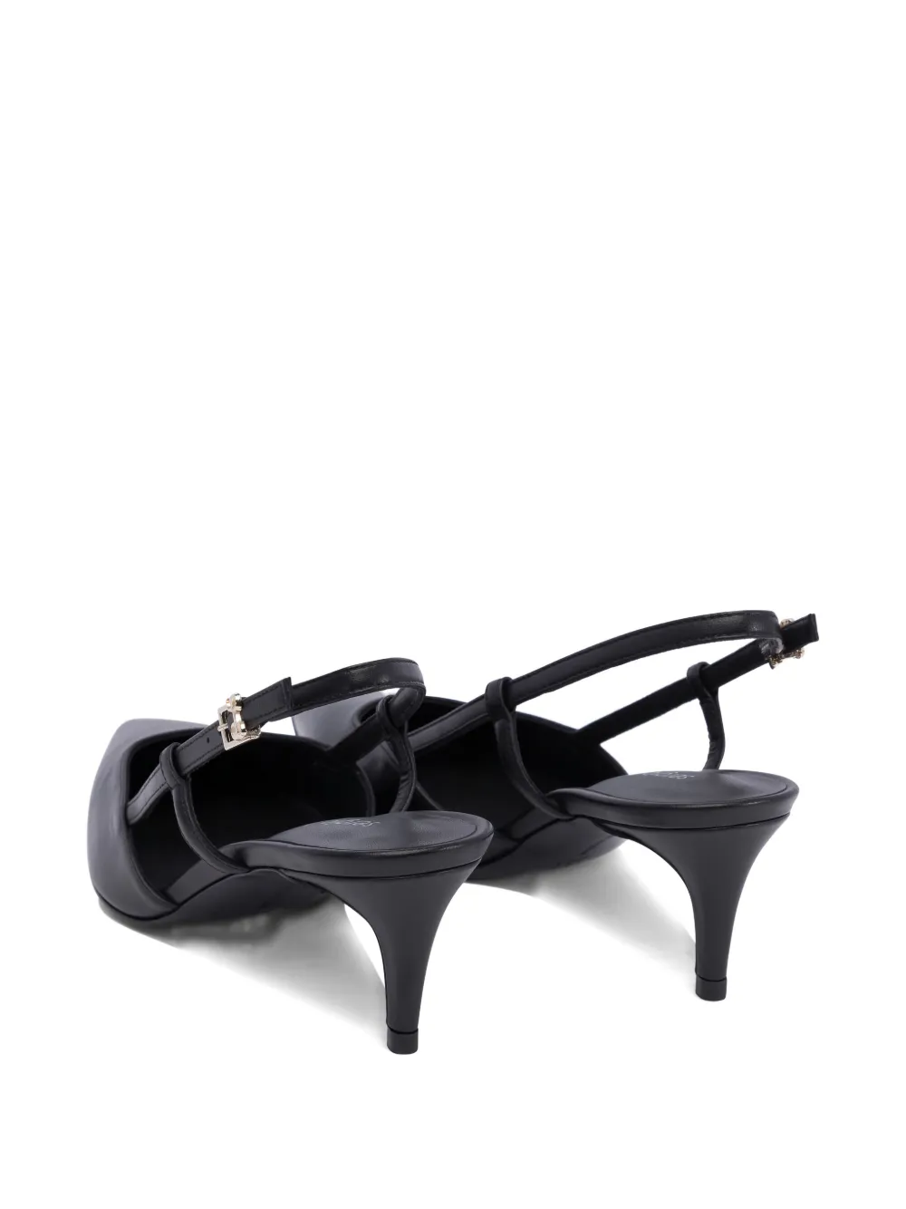 Sergio Levantesi slingback pointed-toe pumps Black