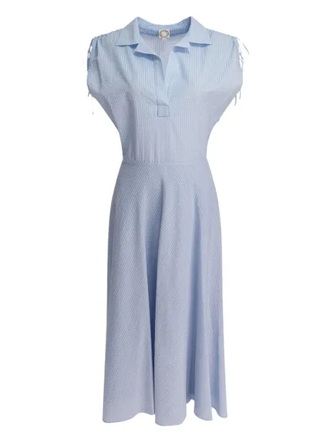 Ines De La Fressange striped collar dress
