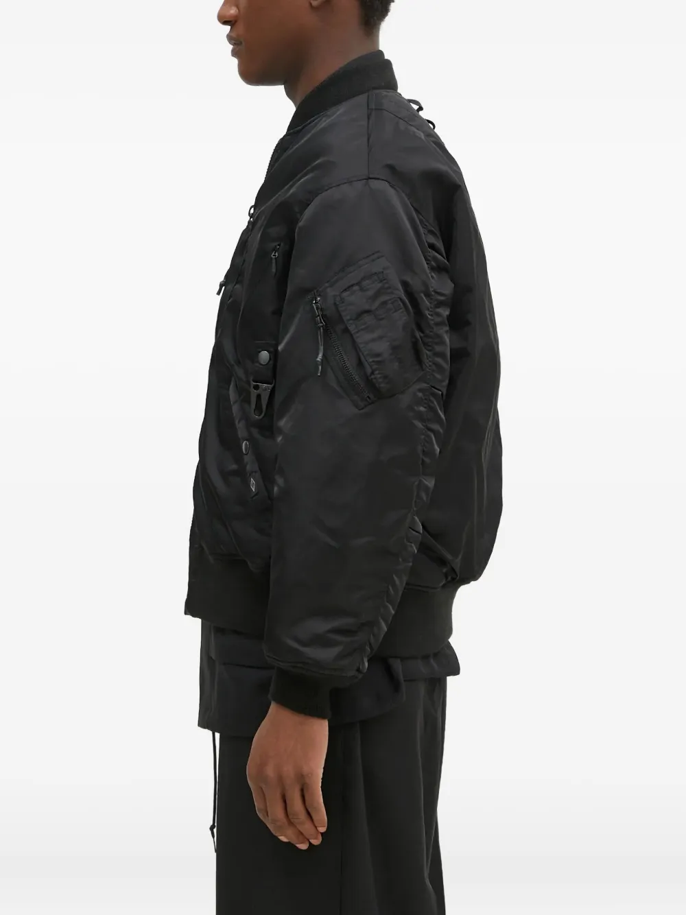 MANASTASH ribbed bomber jacket | Bomber Jackets | Image 2