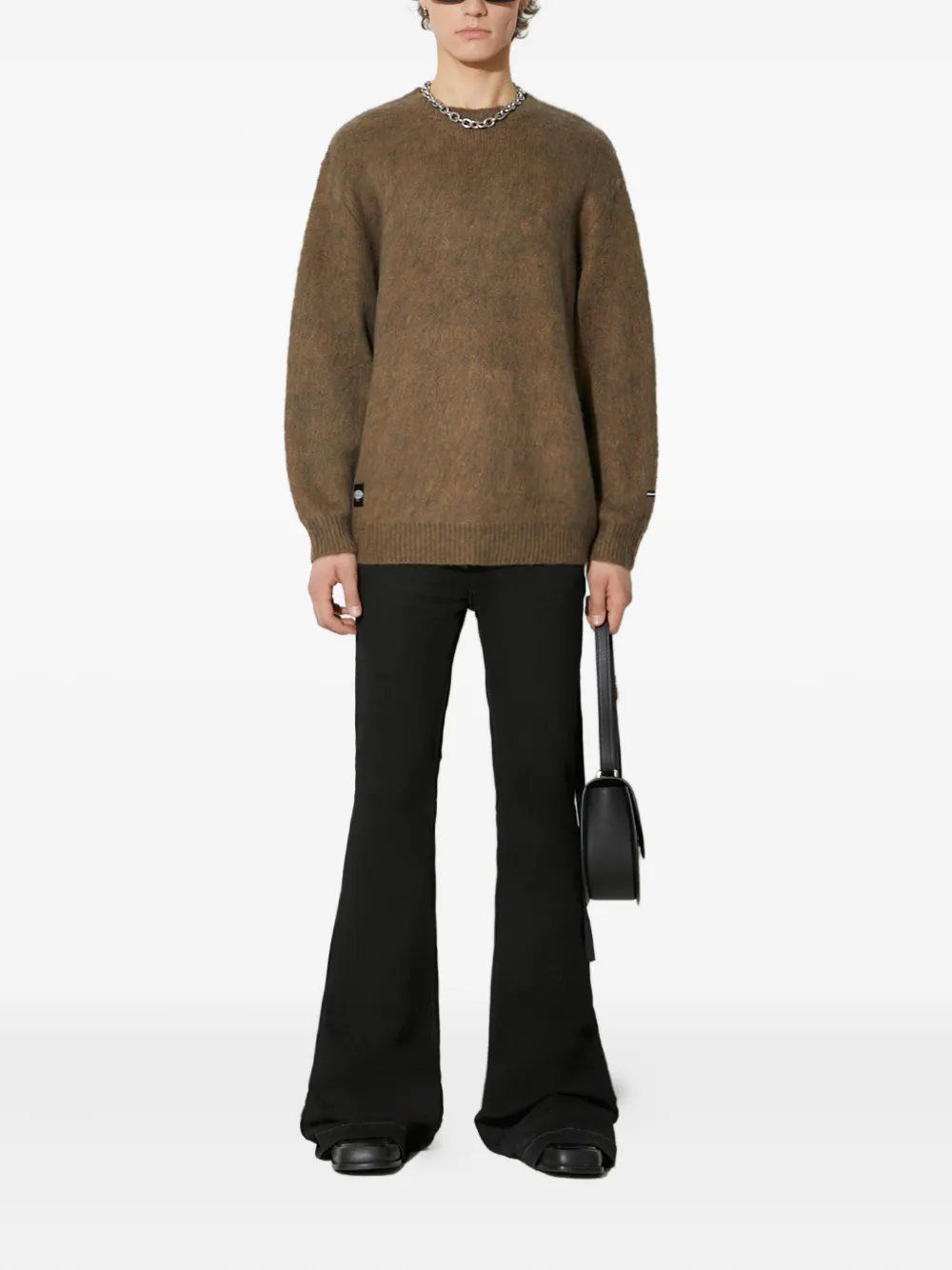 MANASTASH brushed-effect crew-neck sweater | Knitted Sweaters | Image 2