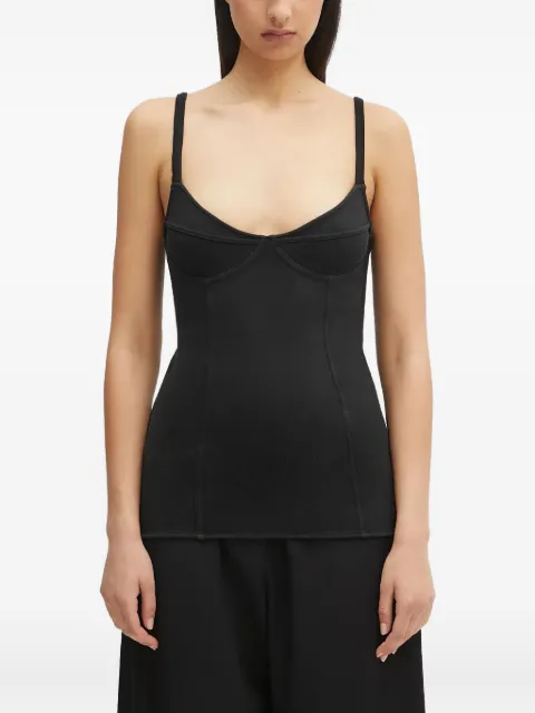 OUR LEGACY ribbed-knit scoop-neck top