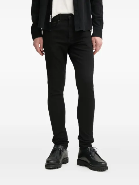 rag & bone logo刺绣牛仔裤