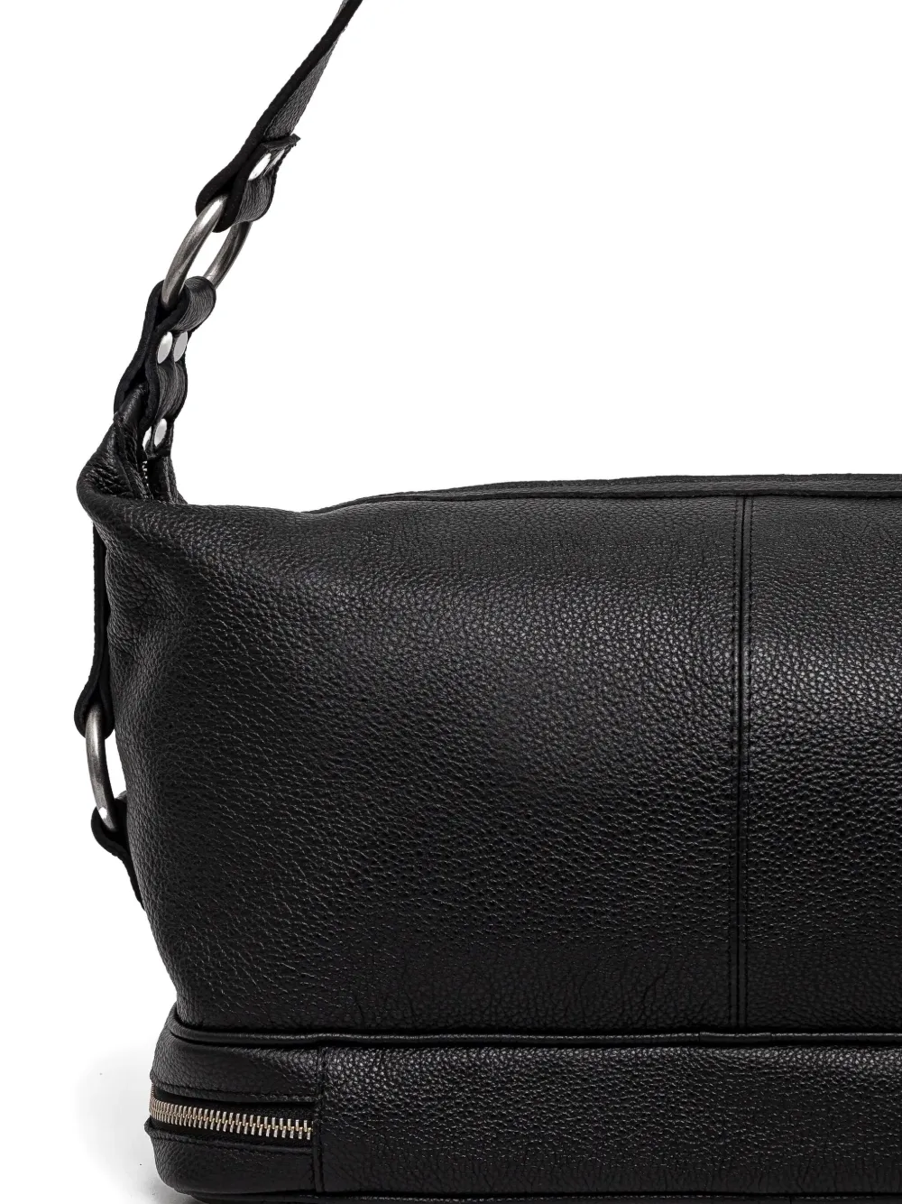 Martine Rose Bondage schoudertas met dubbele rits Zwart