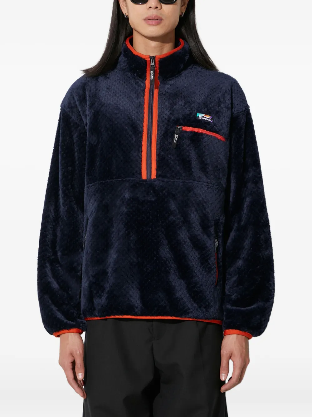 MANASTASH half-zip sweatshirt | Blue | Image 1