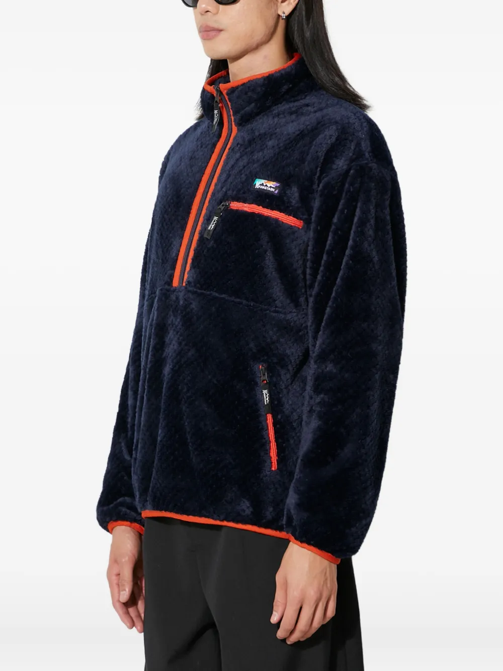 Manastash Half-zip Sweatshirt In Blue