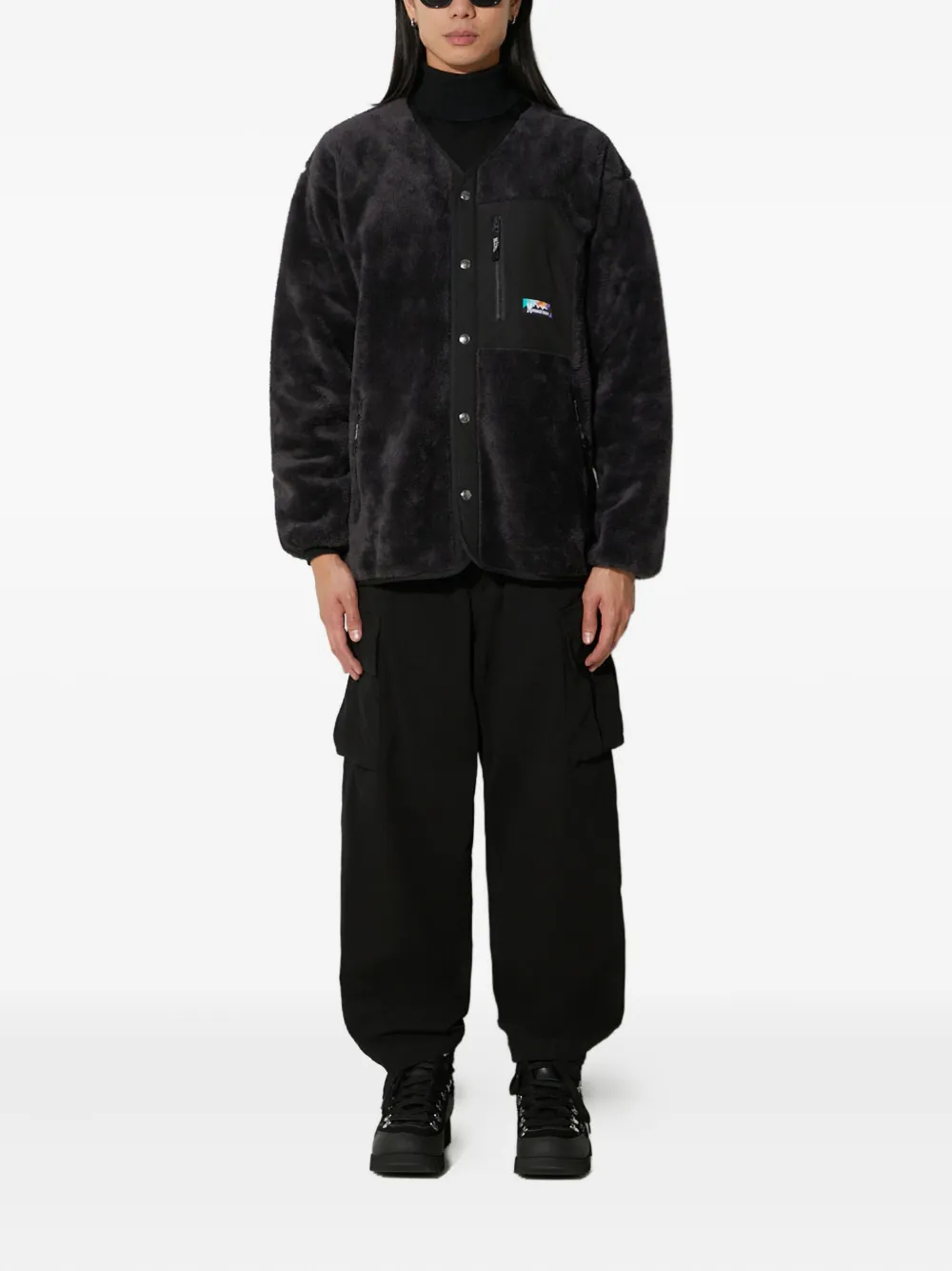 MANASTASH fleece button-fastening jacket | Down Jackets | Image 2