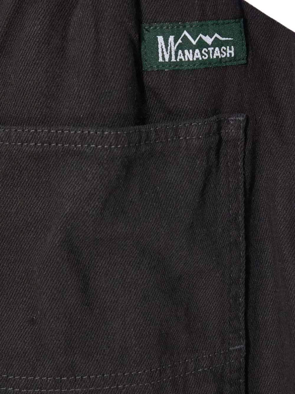 Manastash Pockets Elastic-waist Shorts In Black