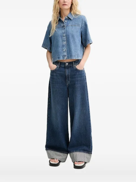 rag & bone button-fastening denim shirt