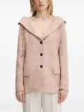 OUR LEGACY dropped-shoulder checked blazer - Neutrals