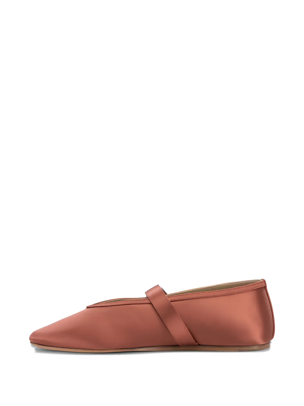 Le Monde Beryl Silk Buckle Flats
