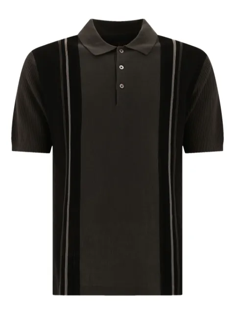 BEAMS PLUS knit polo shirt