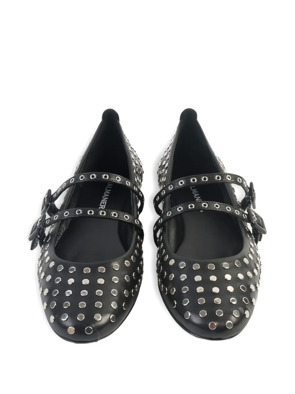 Halmanera Stud-embellish Buckle-straps Ballet Flats