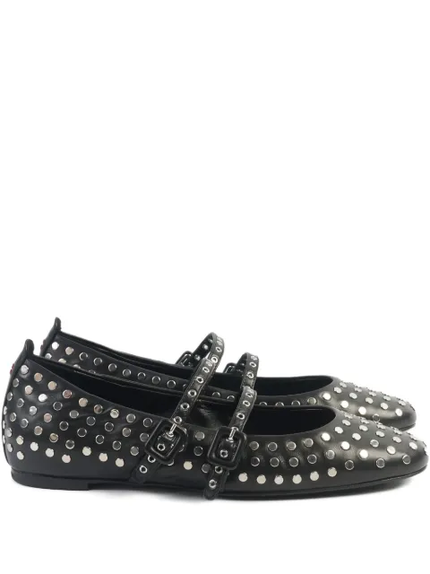 Halmanera stud-embellish buckle-straps ballet flats