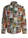 BEAMS PLUS patchwork zip-up jacket - Multicolour