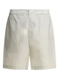 Kaptain Sunshine elastic-waist zip-pocket shorts - White