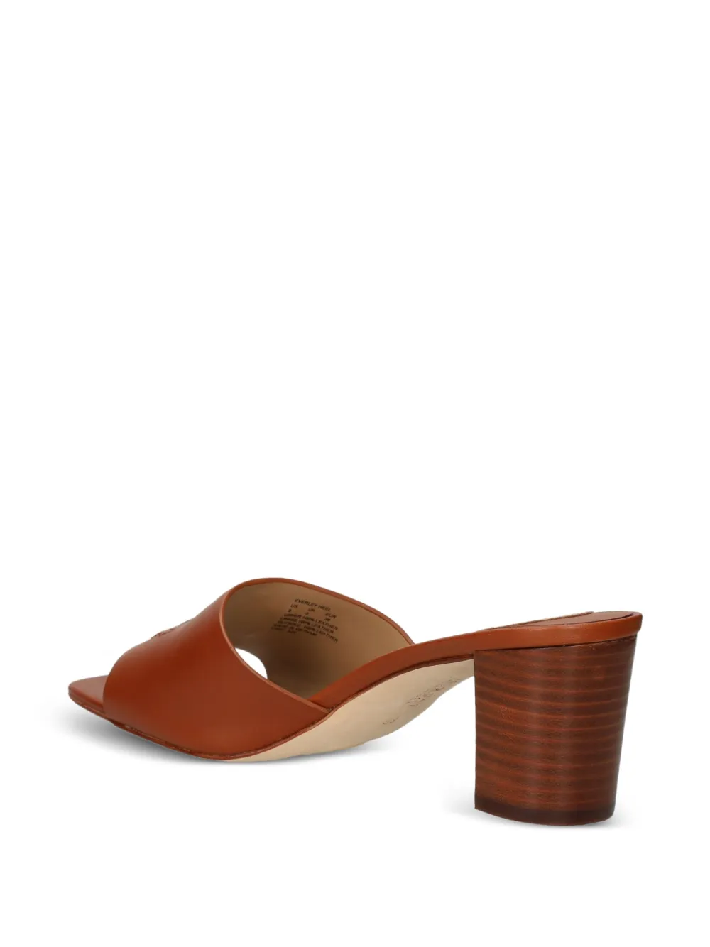 Lauren Ralph Lauren Everley embossed sandals Brown