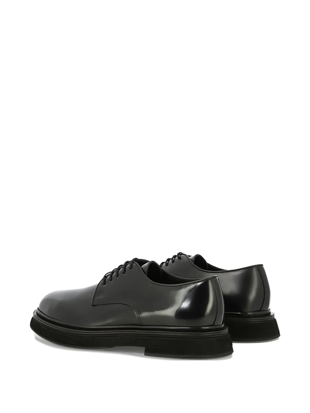 sturlini firenze leather lace-up shoes Black