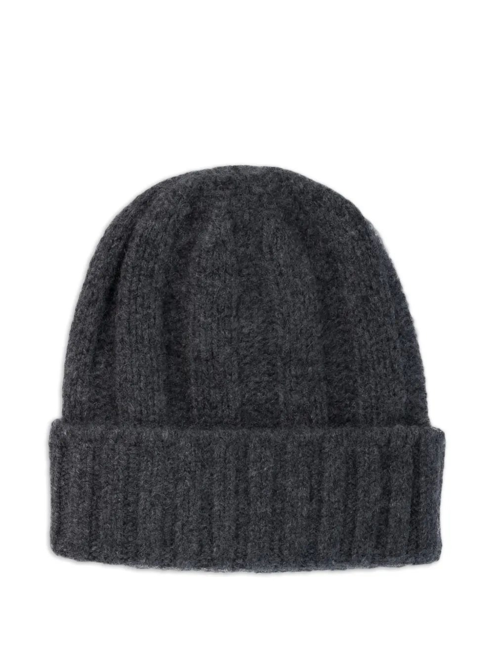 BEAMS PLUS ribbed cashmere beanie | Grey | Image 1