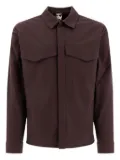 GR10K Alpha flap-pocket shirt - Brown