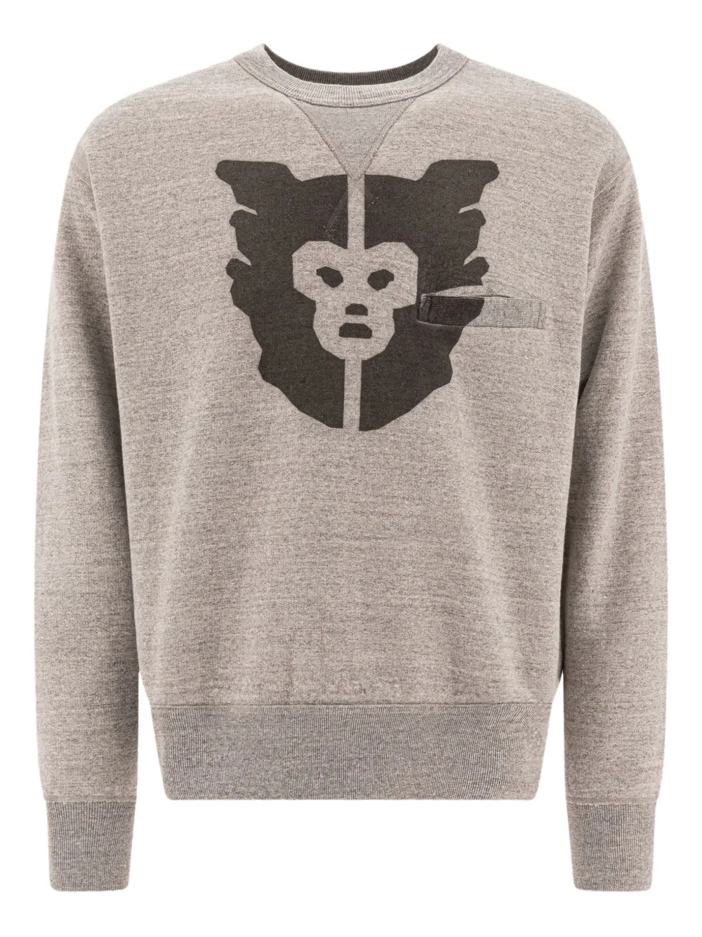 graphic-print sweatshirt