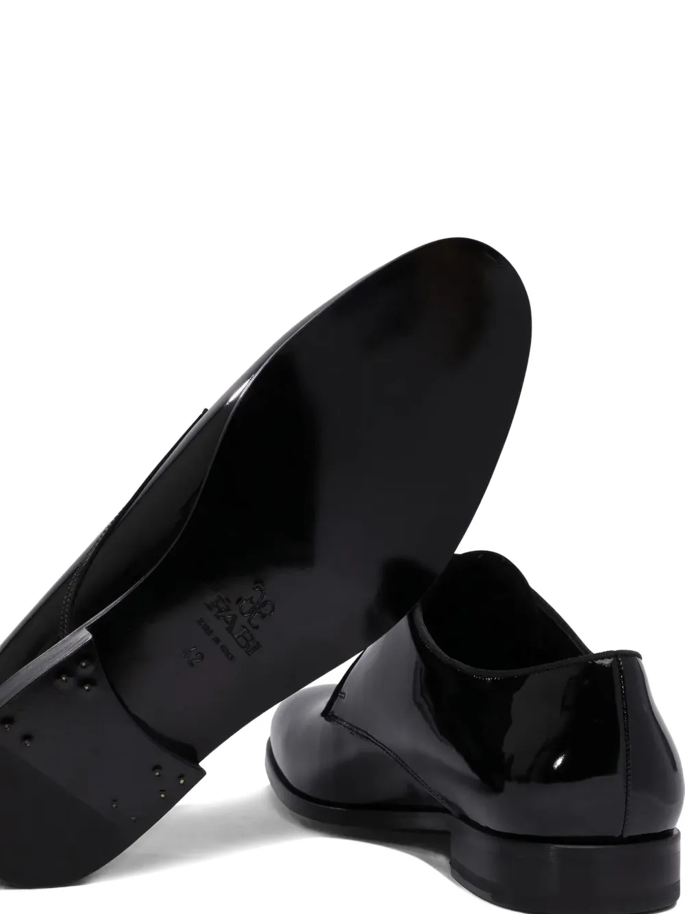 Fabi leather Derby shoes Black