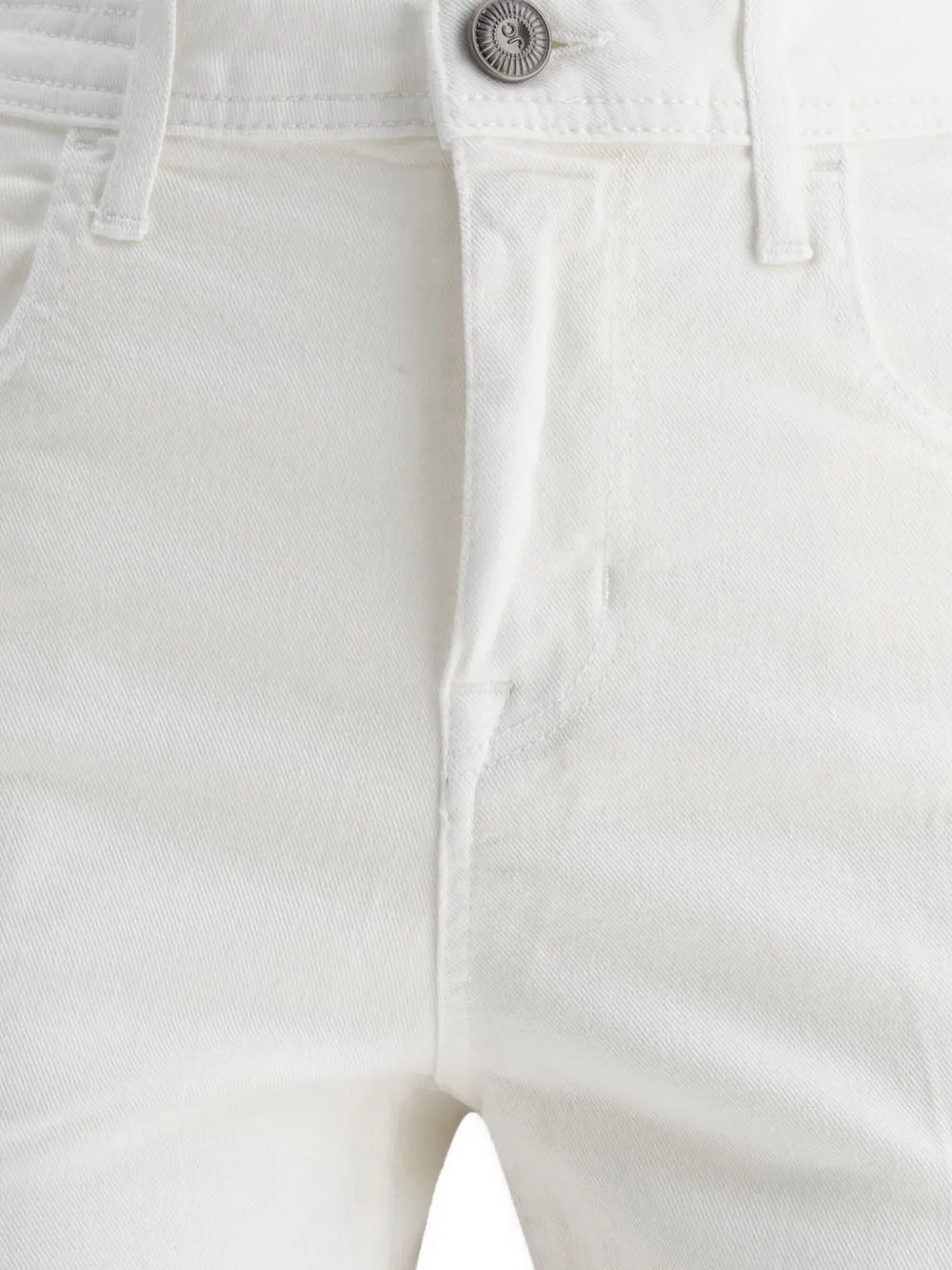 Jacob Cohën Flared jeans met vijf zakken Wit