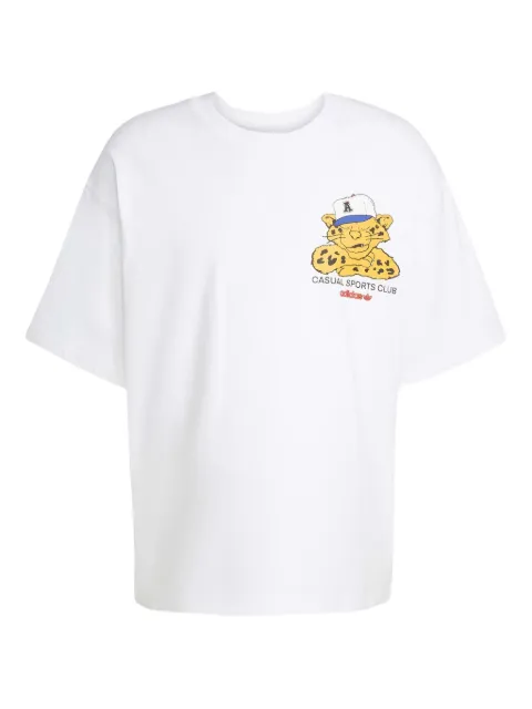 adidas Wabash leopard-graphic T-shirt