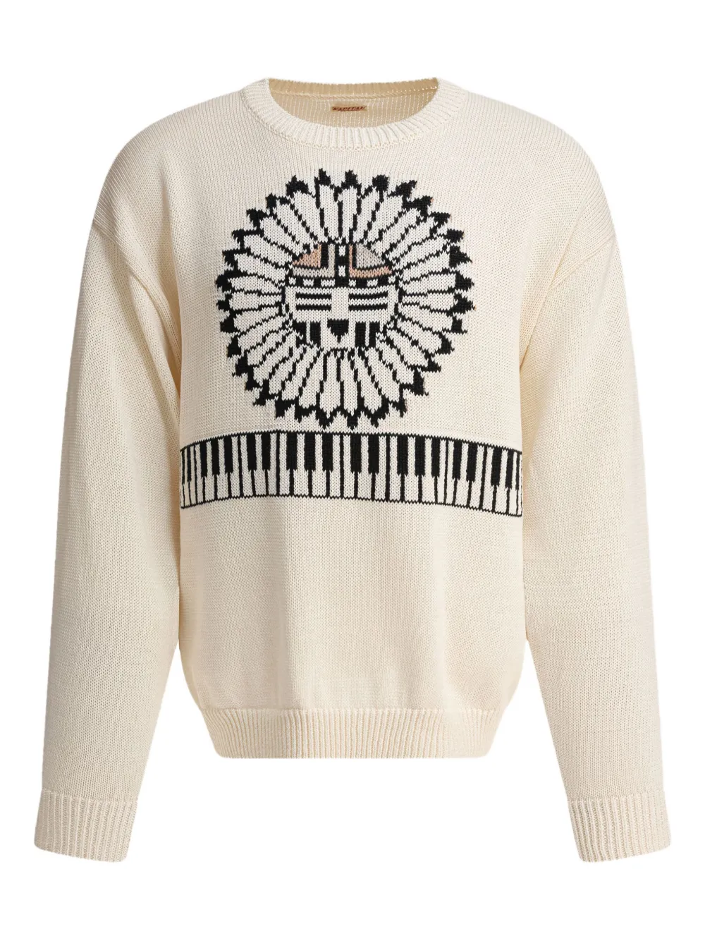 intarsia-knit sweater