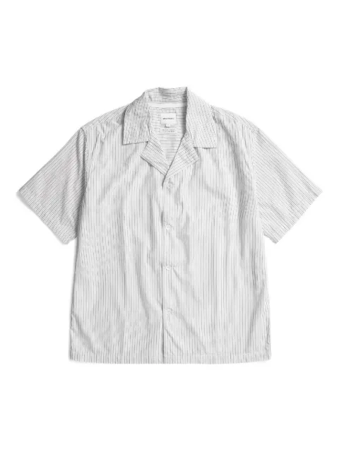 Norse Projects قميص مخطط بأكمام قصيرة